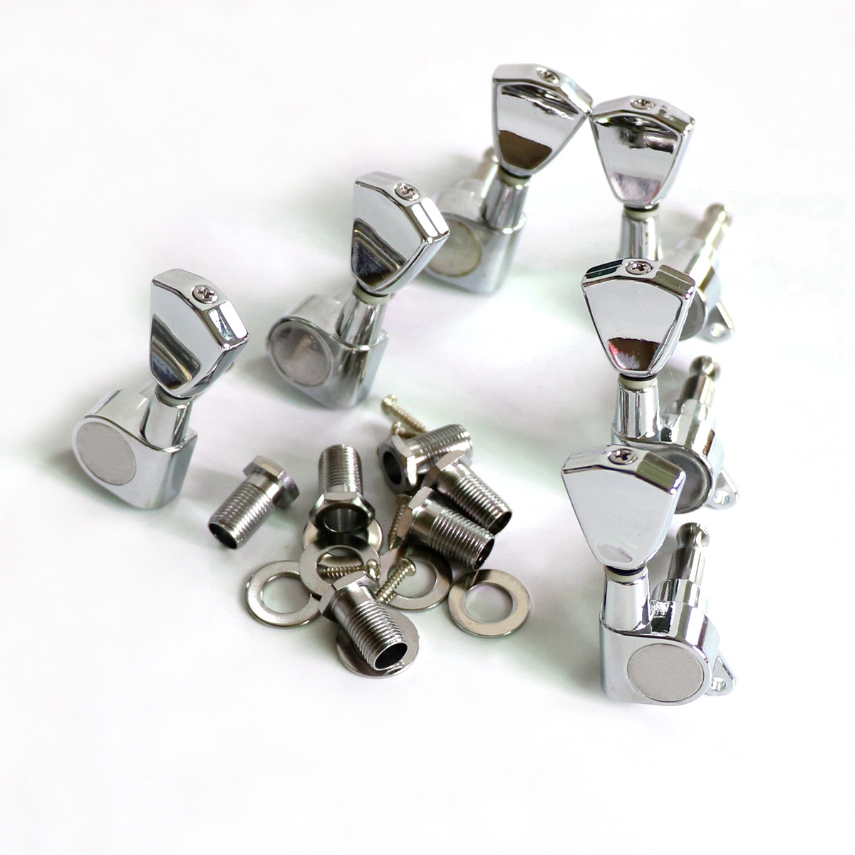 East Lilly guitar JINHO Korean production LP violin button right hand single side 6 set of violin head button rhombus handle silver string approacho