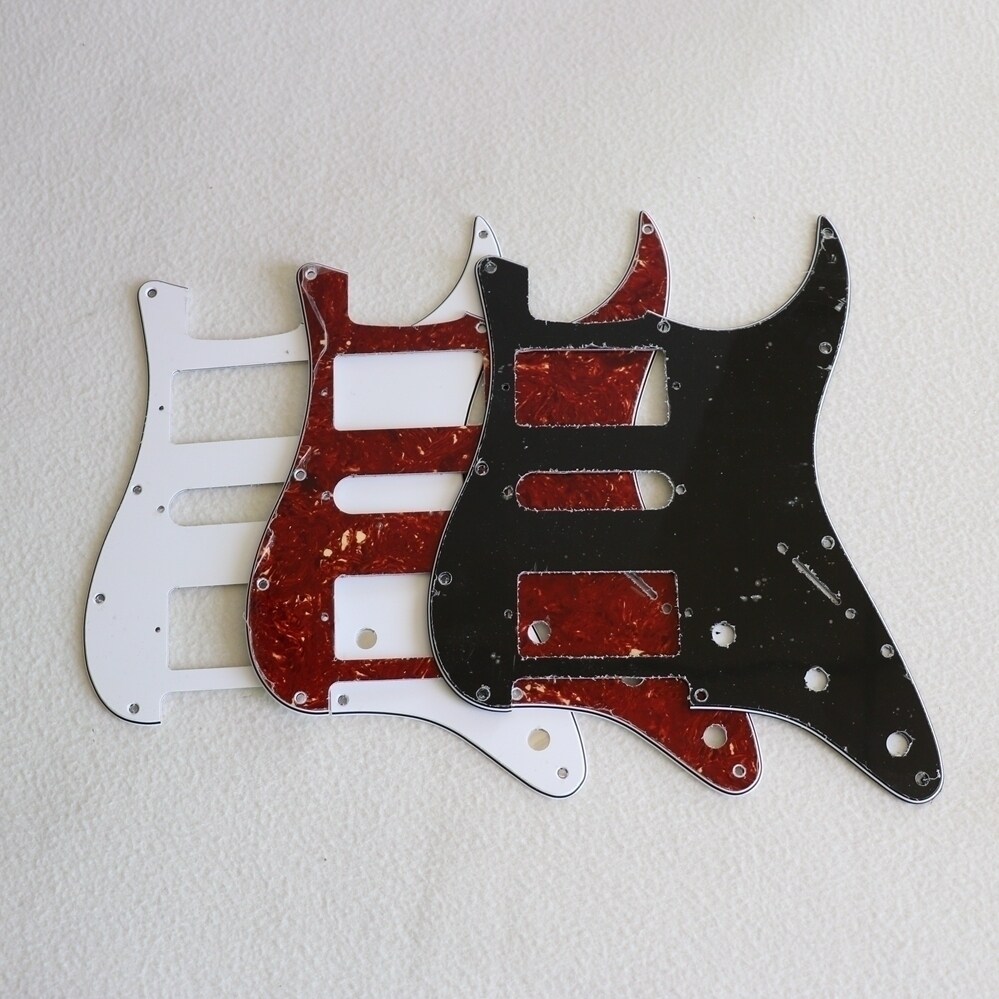 Dongli new American11 nail ST electric guitar panel HSH double single double guitar black and white turtle shell color guard