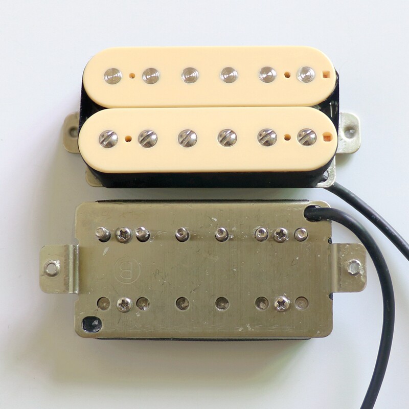 Звукосниматель 包邮试听h5sp东礼16k吉他双线圈拾音器白铜底座高输出铝镍钴5号 Donlis