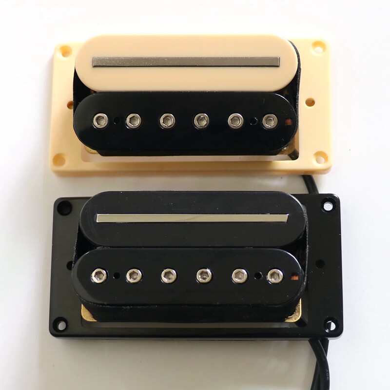 Audiphone East Lilly Guitar Double Coil Pickup High Output Wide Sounddomain double-rail-style ceramic black set