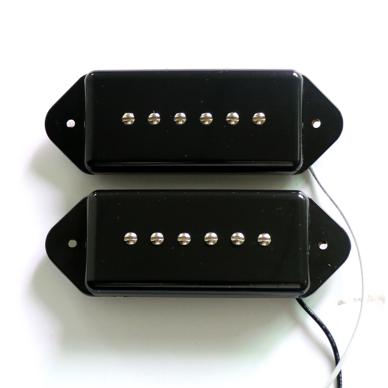 East Lilly Electric Guitar Pickup P90 Assembled Qin Customized Ceramic Magnet D90 Dog Ear Single Coil One Suit
