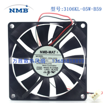 Original NMB 3106KL-05W-B59 8015 24V 0 16A cooling fan
