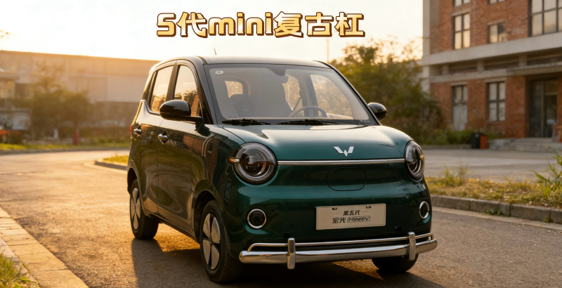 Wuling Hongguang Mini Fifth Generation Retro Front and Rear Bumpers
