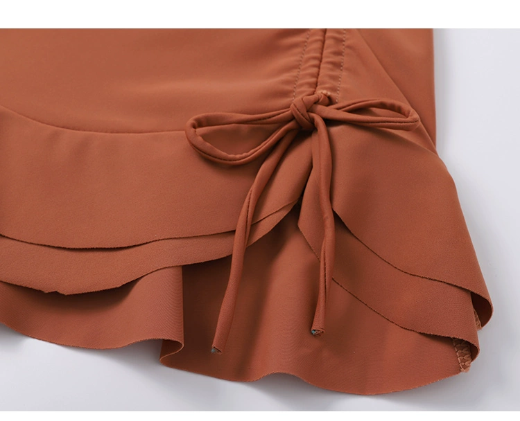 Nhật Bản chia áo tắm nữ ba mảnh ngực nhỏ khung thép tập hợp bảo thủ che bụng mỏng cô gái áo tắm nóng mùa xuân - Bộ đồ bơi hai mảnh