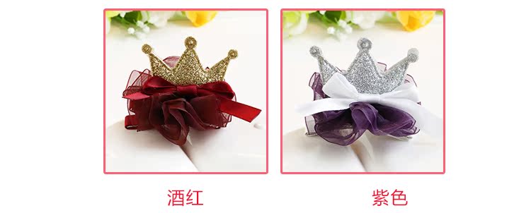 Hàn Quốc trẻ em vương miện headband công chúa dễ thương rhinestone cô gái phụ kiện tóc bé tóc chải bé gái trang sức kẹp tóc trâm cài tóc cổ trang