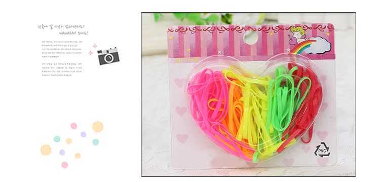 Trẻ em phụ kiện tóc cô gái đàn hồi nhỏ dây cao su tóc dây tóc kẹp tóc em bé không làm tổn thương tóc băng cao su dùng một lần vòng tóc kẹp tóc nữ