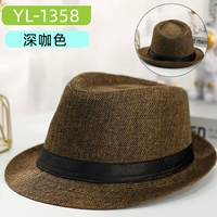 Yl1358 серая глубокая кофейная шляпа