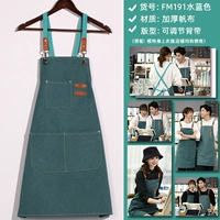 FM191 Толстый холст светло -зеленый