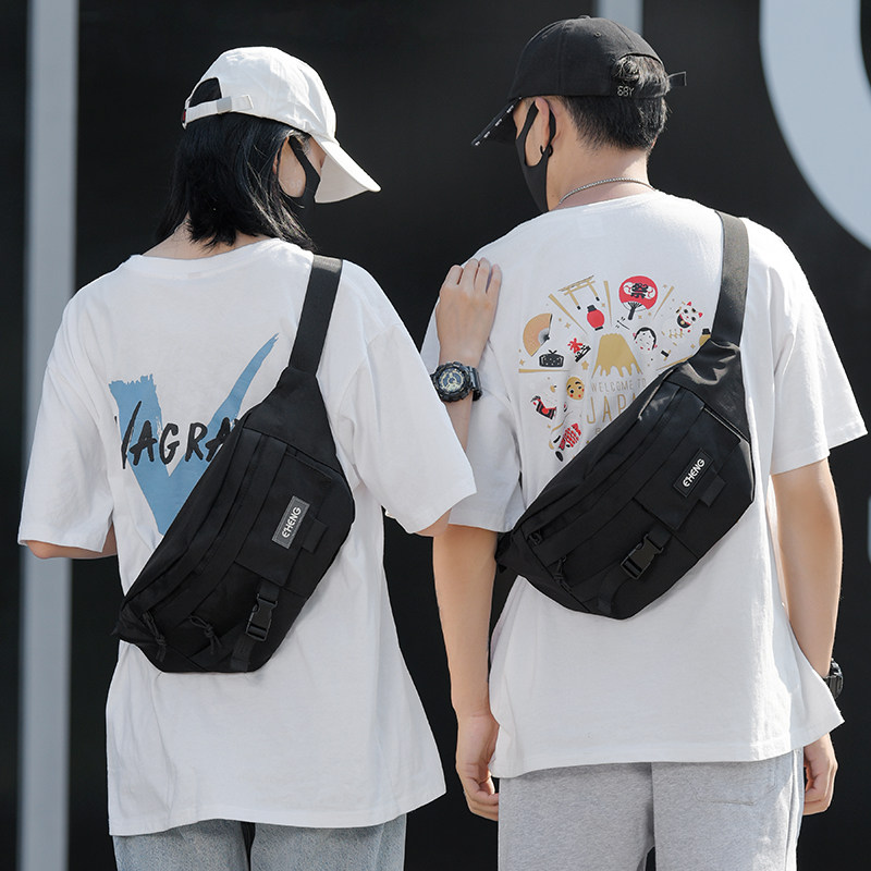 Skew Satchel Male Tide Card Day Tying 100 hitch purse sports small bag large capacity single shoulder bag small crowdplethora woman