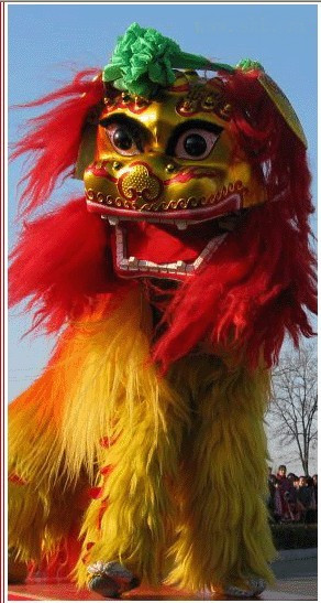 North Lion Authentic Beijing Lion Dance Dragon Dance Lion Props Smiling Face Lion Dance Lion Dress Lion Dance Show Beijing Lion