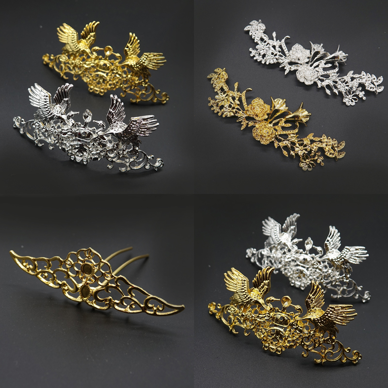 Diy Handmade Hanclothing Antique Crowse Accessories Accessories Hairy Alloy Fairy Crane