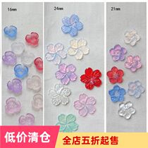 diy jewelry accessories handmade Hanfu ancient style headwear step hair hairpin material light-sensitive resin flower