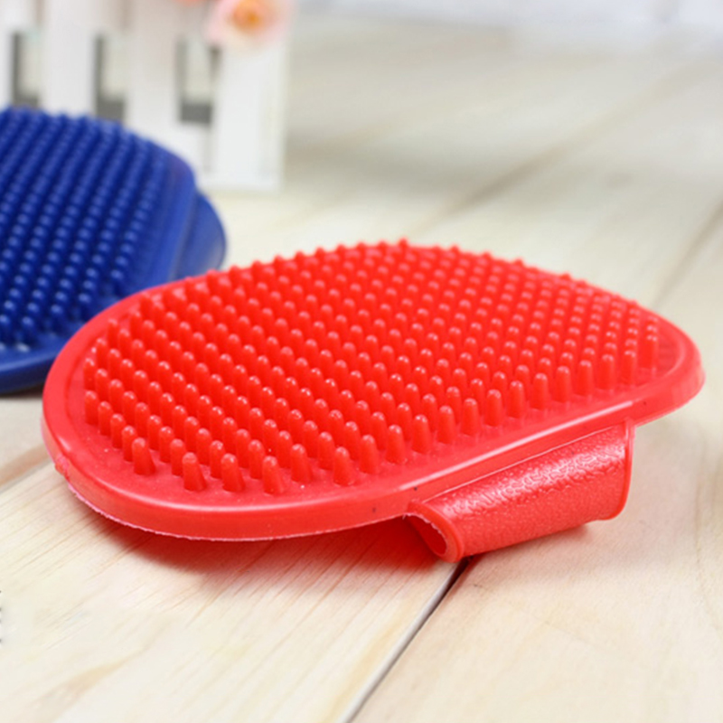 Pet bath brush massage brush dog cleaning bath massage brush dual-purpose pet cleaning brush adjustable