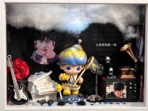 Zhang Jie Figurine Merchandise Music Photo Frame Music Box Handmade DIY Birthday Gift for Girls Niche High-End Feel 520