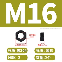 M16 (2) черный 304
