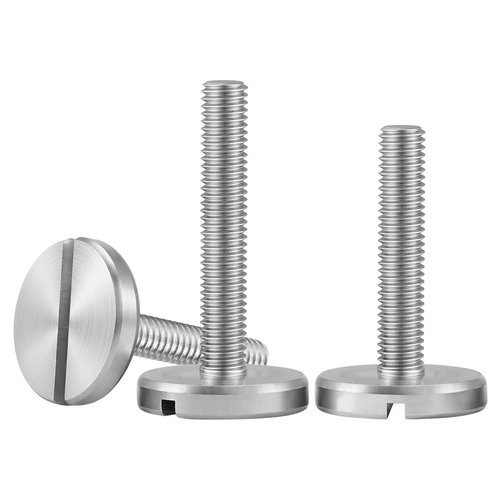 Винт с шлицевой шайбой из нержавеющей стали Bairite 304, болт с плоской головкой, большой болт с круглой головкой M3M5M6M8M10