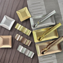 304 stainless steel towel dish paper towel dish wet wipes dish bar snack dish snack fruit KTV melon and fruit dish dish