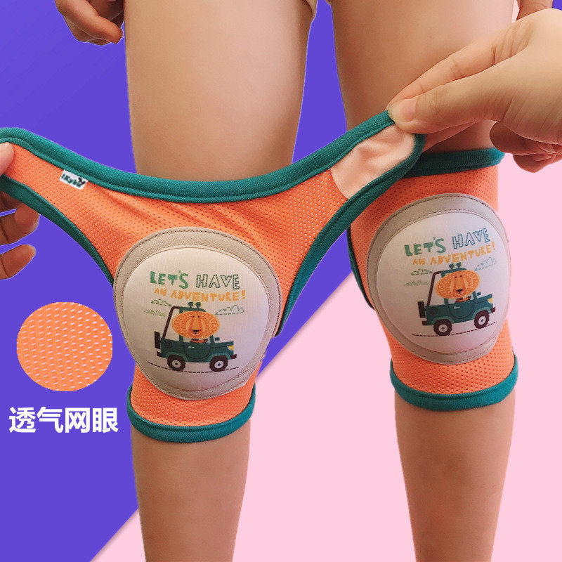 Spring, Summer and Winter Children's Treasure Kids 0-June 136 years old toddler walking crawling sports cycling anti-fall knee pad elbow pads