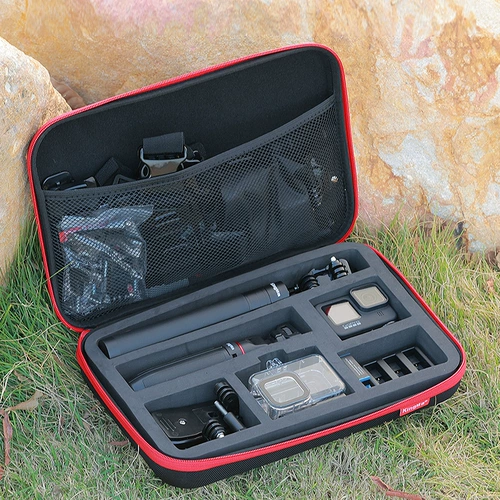 Аксессуары, спортивная камера, комплект, повязка на голову, нагрудный ремень, рюкзак, водонепроницаемый браслет, батарея, зарядное устройство, дорожная сумка-органайзер, велосипед