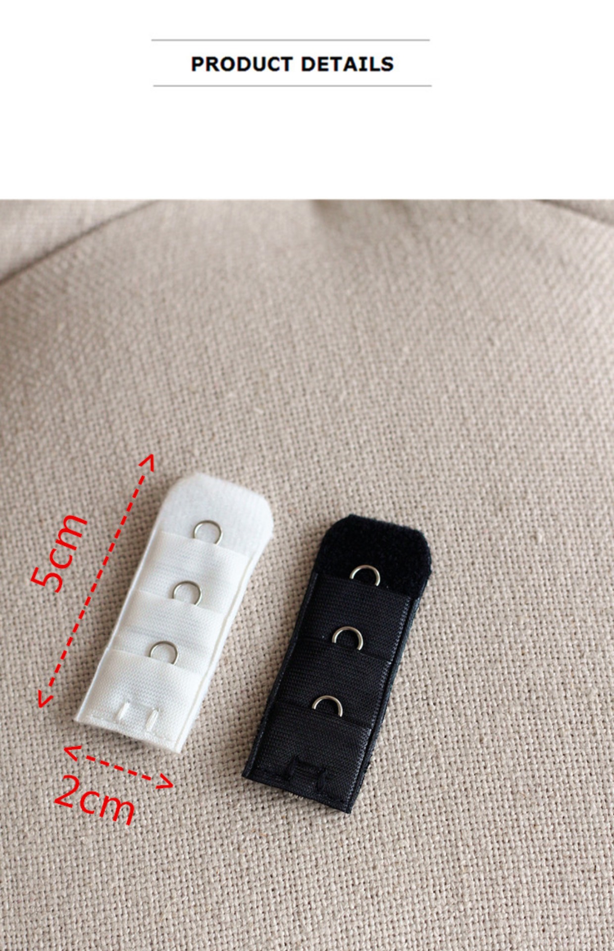Pandora Elf Bra Đồ lót Khóa Khóa Mở rộng Khóa dài Khóa đơn Hàng Một Hàng Ba Khóa móc khóa nới áo lót