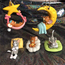 A set of price tail order processing cat and mouse egg twist TOM Tom Jerry hand-made ornaments doll pendant