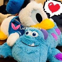 Japan Disini Paradise Donald Duck Daisy doll lying plush doll toy waist cushion pillow soft