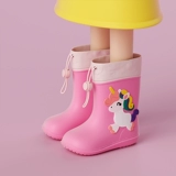 Детский дождевик, детские нескользящие сапоги для мальчиков для школьников