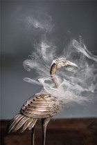 Traditional Tang and Song Dynasty style silver utensils and props decorative art ornaments collection VINTAGE flower utensils and smokers