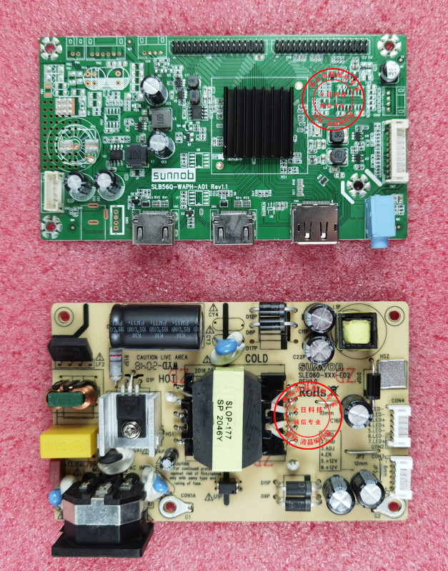 Viewsonic Vx2771-2K-Hd Power Board Sle060-Xxx-E02 Driver Board Slb56Q-Waph-A01 Viewsonic Vx2771-2K-Hd Power Board Sle060-Xxx-E02 Driver Board Slb56Q-Waph-A01