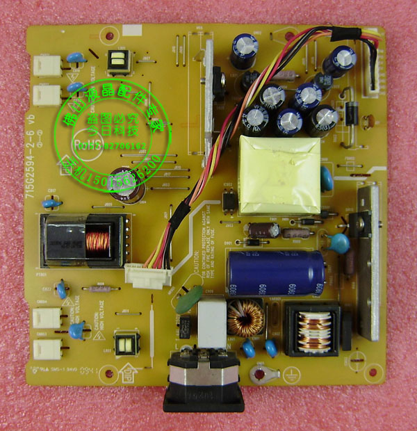 AOC T198W Power Supply Board Founder FG981-WT FG981-WA Power Supply Board 715G 2594-2-6