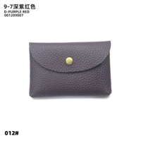 Маленькая сумка-конверт 9-7 темно-фиолетового цвета из воловьей кожи первого слоя