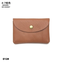 Маленькая сумка-конверт из коричневой воловьей кожи 4-7 первого слоя