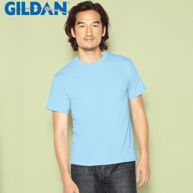 Gildan63000 Gildan Pure Cotton Solid Color Blank Men's T-Shirt Short-Sleeve Advertising Shirt with Printed Text and Logo