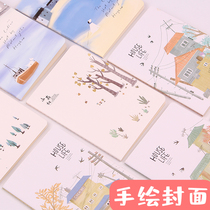 Notebook Notepad Stationery Thicken Soft-face Transcript A5B5 Korea Xiaoqing New minimalist student daybook wholesale