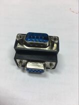 CY RS232 serial port male to female 90 degrees with screw DB9 9 pin male to female right angle upper elbow