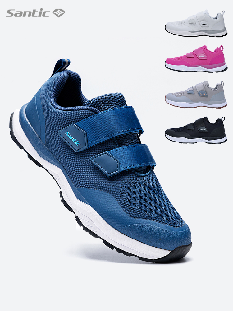 Santic Senthi Lock Shoes Self - locked Mountain Parking Shoes Bicycle Riding Shoes Equipped with men and women