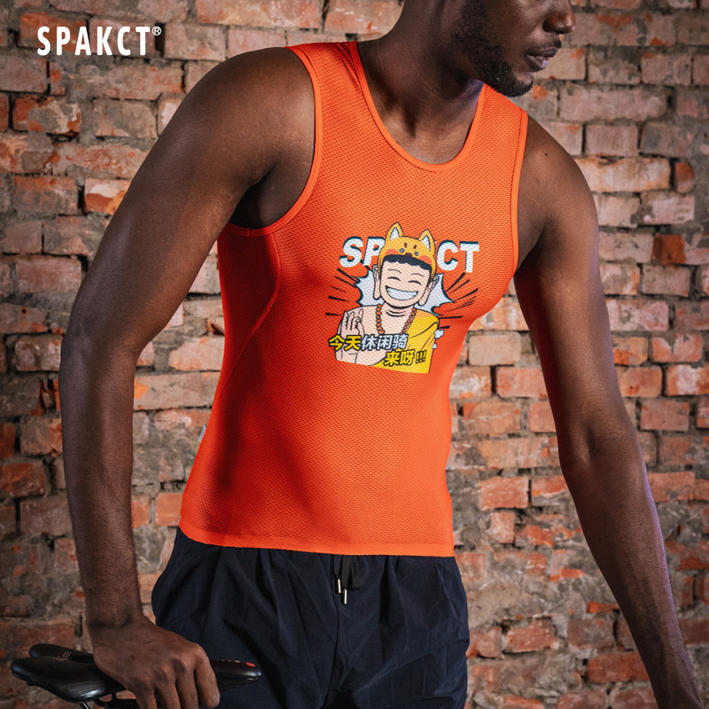 Thappa's new summer antibacterial inner lap dresses women's bike riding men's road car vest buddhist riders-Taobao