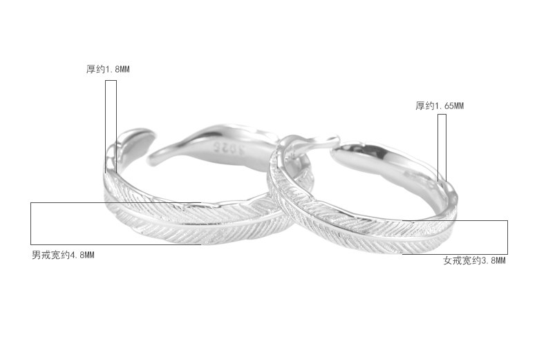 Bague mixte en Argenterie - Ref 3087172 Image 26