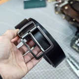 Мужской универсальный ретро кожаный ремень ручной работы, из натуральной кожи, воловья кожа