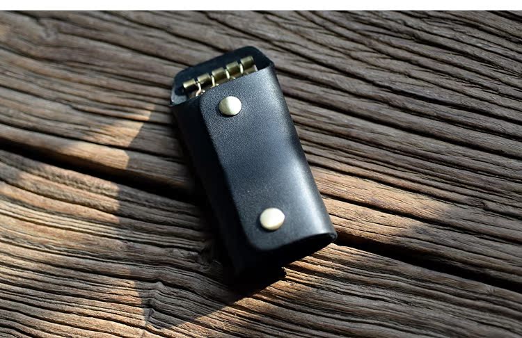 Da khoai tây lớp khoai tây da chìa khóa lưu trữ túi da chìa khóa túi retro chính lưu trữ da chìa khóa túi ví móc khóa đẹp