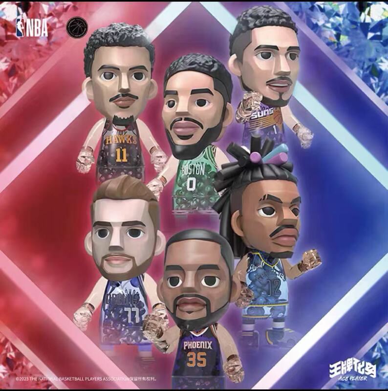 Ace Transformed into Nba Star Moneyball Morant, Doncic, Trae Young, Durant Figurines for Collection and Gift Giving
