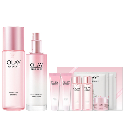 【618】OLAY玉兰油塑颜粉璨水乳化妆品护肤品烟酰胺套装旗舰店