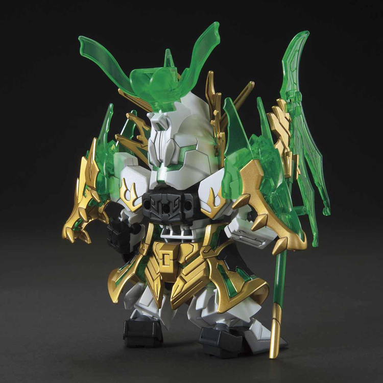 [Man Friends] Bandai lắp ráp mô hình Q phiên bản BB SD 02 Tam Quốc Chuangjie Guan Yuyun gia súc dài đến tận nơi - Gundam / Mech Model / Robot / Transformers bộ đồ chơi gundam
