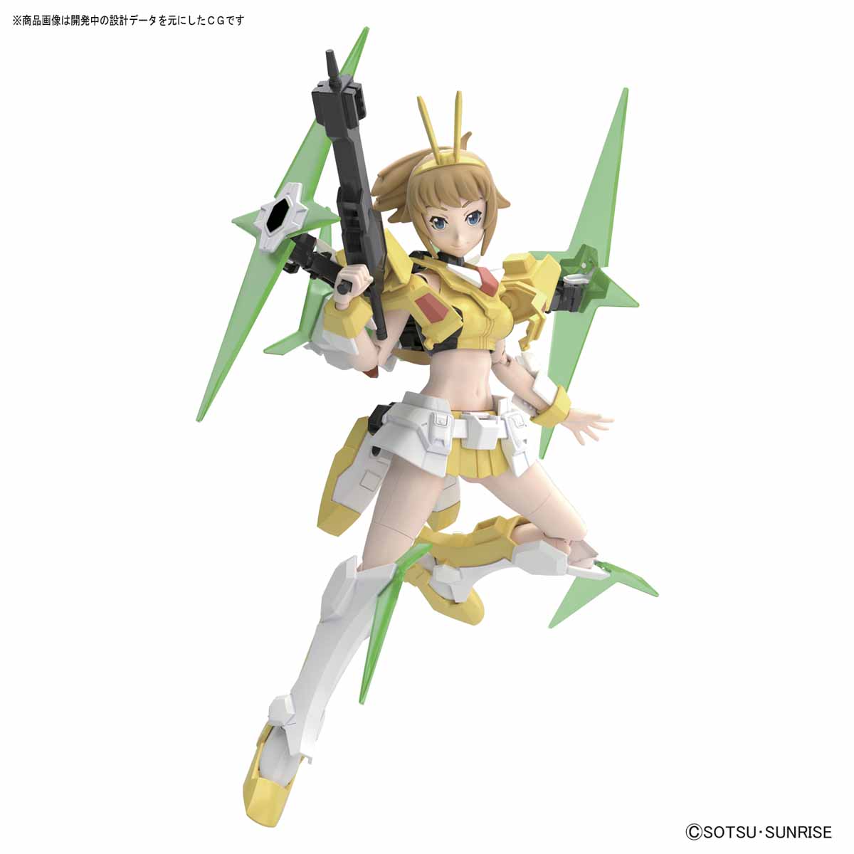 [Man Friends] Bandai Người mẫu chính hãng HGBF 062 1 144 Người sáng tạo Gundam Triumph Wenna Spot - Gundam / Mech Model / Robot / Transformers mô hình lắp ráp robot gundam