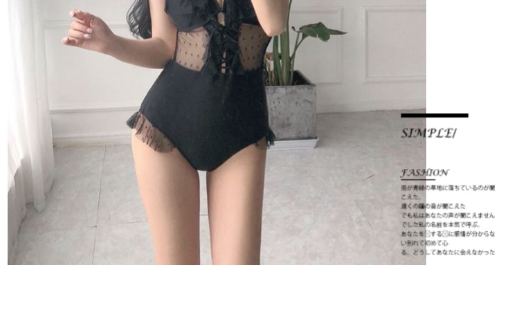 Cao cấp ren Hàn Quốc bikini gợi cảm áo tắm một mảnh áo tắm ngực nhỏ bảo thủ bộ đồ bơi giảm béo bảo thủ đồ bơi nữ liền thân dài tay quần dài