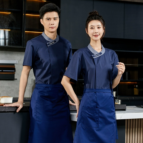 Catering Chef Work Одежда одежда с коротки