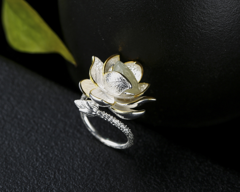 Bague Femme en Argenterie - Ref 3089555 Image 7