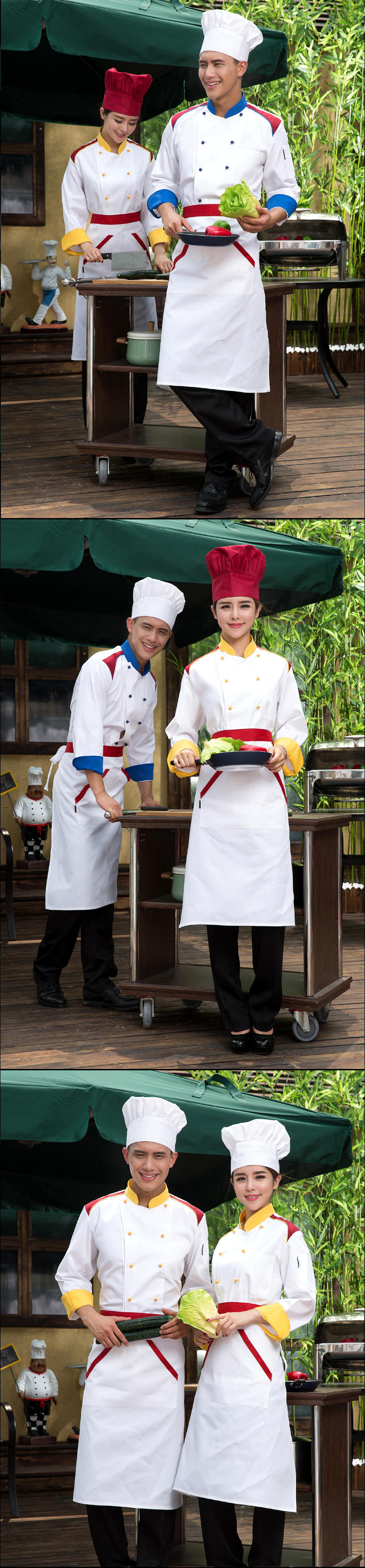 Veste chef cuisinier - Ref 1910965 Image 21