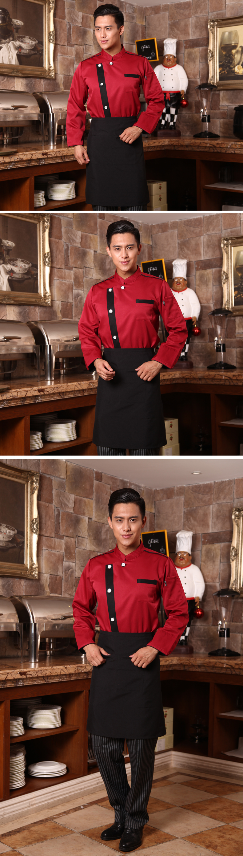 Veste chef cuisinier - Ref 1910944 Image 21
