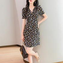 SNICYKER Broken Flowers Dress Dress Woman 2022 Summer New Small Crowddesign Sensation Little Sub-Dresses Dresses